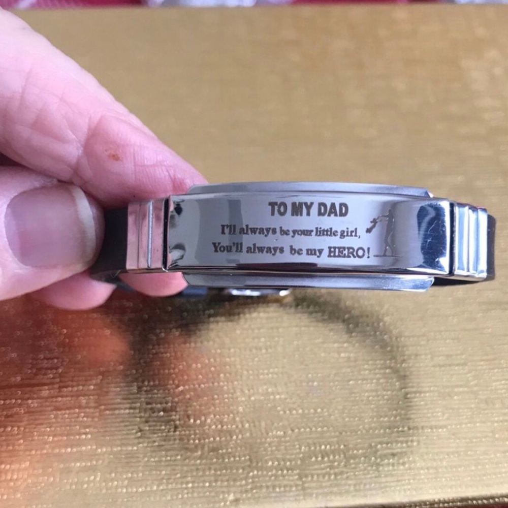 Dad bracelet from little girl
